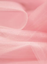 ТНС072(11) - Фатин средней жесткости "Пастельно- розовый"